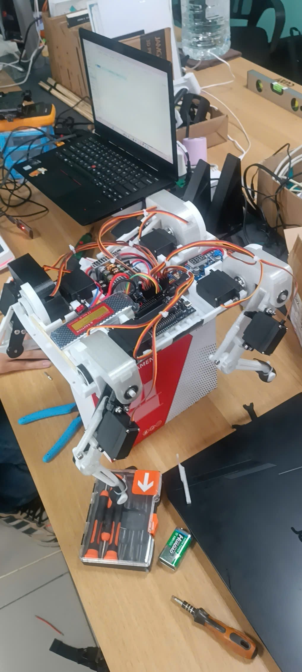 Design of an Autonomous Quadruped Robot for Complex Terrain Navigation - Image 1